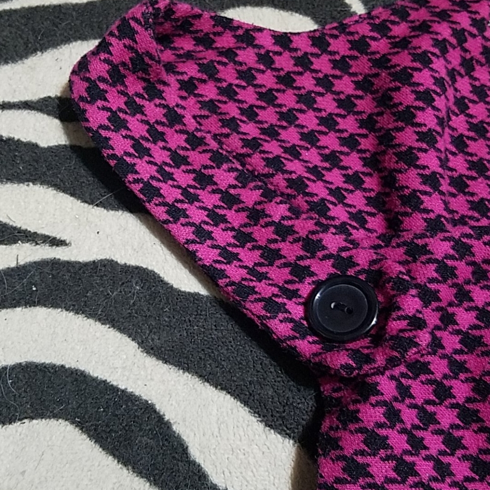 Pink Houndstooth Dress - Picture 8 of 10